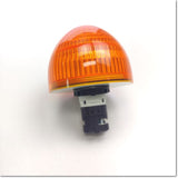 HW1P-5Q4A (AMBER) led signal light 22mm, dome 66mm, specs AC/DC24V, IDEC 