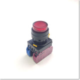YW1L-M2E11Q4-R Push button switch with signal tube attached, specifications 1a 1b, IDEC 