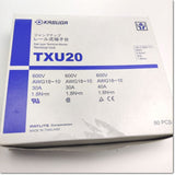 TXU20 เทอร์มินอลบล็อก สเปค 600V 40A 5.5mm²(32pcs/1pack) ,kasuga