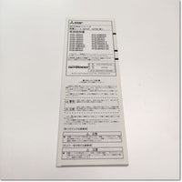 (B)Unused*, GT25-08PSGC Touch panel sheet ,แผ่นป้องกันแผงสัมผัสหน้าจอ สเปค - ,MITSUBISHI