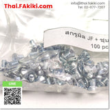 JF + M3x6 Zinc coating Screw, Zinc plated screw, specification 1 bag = 100 pcs., Other 