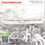 (A)Unused, แหวนสปริง #1 ชุปซิงค์ M8 spring ring ,แหวนสปริง สเปค 1 bag = 100 pcs. ,Other