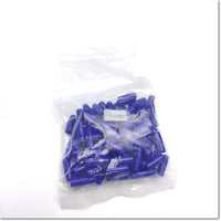 V-1.25 (Blue) Crimp tail cover, specification 1 bag = 100 pcs., Bandex 