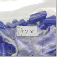 V-1.25 (Blue) Crimp tail cover, specification 1 bag = 100 pcs., Bandex 