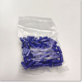 V-1.25 (Blue) Crimp tail cover, specification 1 bag = 100 pcs., Bandex 