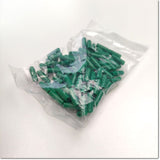 V-1.25 (Green) Crimp tail cover, specification 1 bag = 100 pcs., Bandex 