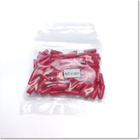 V-1.25 (Red) Crimp tail cover, specification 1 bag = 100 pcs., Bandex 