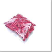 V-1.25 (Red) Crimp tail cover, specification 1 bag = 100 pcs., Bandex 