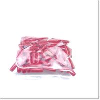 V-1.25 (Red) Crimp tail cover, specification 1 bag = 100 pcs., Bandex 