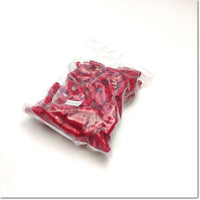 V-5.5 (Red) Crimp tail cover, specification 1 bag = 100 pcs., Bandex 