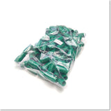 V-8 (Green) Crimp tail cover, specs 1 bag = 100 pcs., Bandex 