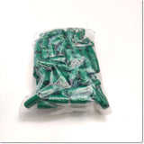 V-8 (Green) Crimp tail cover, specs 1 bag = 100 pcs., Bandex 