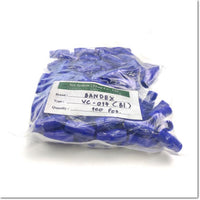 V-14 Blue (VC-014 Blue) ปลอกหุ้มหางปลา สเปค 100 pcs / pack ,Bandex