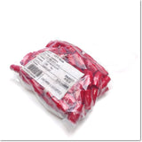 V-14 Red (VC-014 Red) ปลอกหุ้มหางปลา สเปค 100 pcs / pack ,Bandex