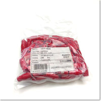 V-14 Red (VC-014 Red) ปลอกหุ้มหางปลา สเปค 100 pcs / pack ,Bandex