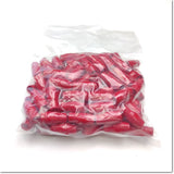 V-14 Red (VC-014 Red) Crimp tail cover, specs 100 pcs / pack, Bandex 