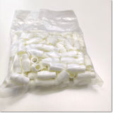 V-14 White (VC-014 White) ปลอกหุ้มหางปลา สเปค 100 pcs / pack ,Bandex