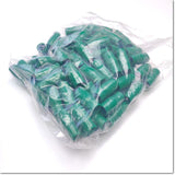 V-38 Green fishtail cover specs 1 bag = 100 pcs. ,Bandex 