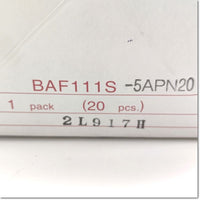 BAF111S-5A  เทอร์มินอลบล็อก สเปค 4pcs / pack ,Idec