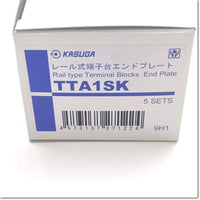 TTA 1SK End Plate for Terminal Blocks, terminal block cover, specification 10 pcs / pack, Kasuga 