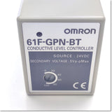 61F-GPN-BT ตัวควบคุมระดับสื่อกระแสไฟฟ้า สเปค DC24V ,Omron