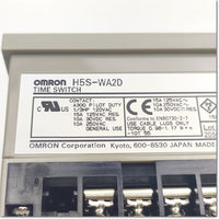 H5S-WA2D timer clock, specifications 1week 24V DC, Omron 