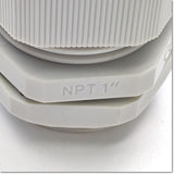 NPT 1" Gray Plastic Cable Gland ,UBG 