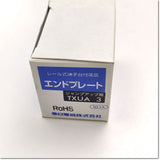 TXUA3 END PLATE ,ฝาปิด (แต่ละอุปกรณ์มีลักษณะที่ต่างกัน) สเปค 10pcs./box ,Kasuga