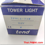 TPWL4-71R LED Signal Tower Lights ,ไฟสัญญาณเตือนแบบชั้น สเปค AC/DC 24V Red ,tend