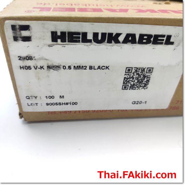 H05 V-K SIZE 0.5MM2 Black wiring cable/Single Core ,สายไฟแกนเดี่ยว สเป ...