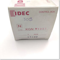 KGN111Y Control Box specs 1p,IDEC 