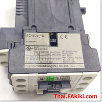 SC-E02P/G Magnetic Contactor ,Magnetic Contactor Specification DC24V 3p ,Fuji 