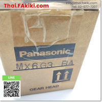 (C)Used, MX6G6BA GearHead, gear head specs 1pcs/pack, PANASONIC 