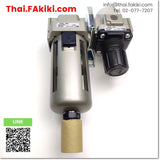 (C)Used, AR40-04G + AF40-04D AIR COMBINATION ,ชุดกรองลม สเปค Rc1/2 ,SMC