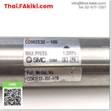 (C)Used, CDM2E32-100 AirCylinder ,กระบอกสูบลม สเปค φ32 100mm ,SMC