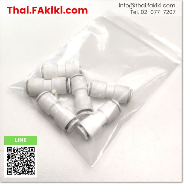 KRH08-00W2 Straight Union ,ข้อต่อตรงยูเนี่ยน สเปค 6pcs./pack ,SMC