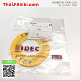 (A)Unused, HNAV-27 Name plate Emergency Stop ,แผ่นป้ายสวิตช์กดหยุดฉุกเฉิน สเปค XN Series/ HN Series ,IDEC