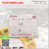 (A)Unused, HNAV-27 Name plate Emergency Stop ,แผ่นป้ายสวิตช์กดหยุดฉุกเฉิน สเปค XN Series/ HN Series ,IDEC