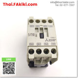 (C)Used, S-T10 Electromagnetic Contactor ,แมกเนติกคอนแทคเตอร์ สเปค AC200-240V 1a ,MITSUBISHI