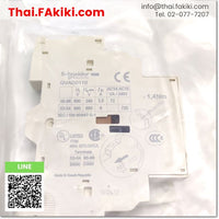 (A)Unused, GVAD0110 Auxiliary Contactor block ,auxiliary contactor block specification 1 NO + 1 NC (fault) ,SCHNEIDER 