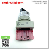 (C)Used, ASW201 Selector Switch button, selector switch button, specification φ22 1b 2notch, IDEC 