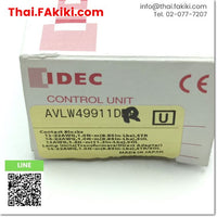 (C)Used, AVLW49910DR Emergency Stop Switch, emergency push button switch, specification AC240V 1a φ22, IDEC 