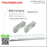 (A)Unused, FS-N11N Digital fiber senser ,ดิจิตอลไฟเบอร์เซนเซอร์ สเปค - ,KEYENCE