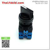 (C)Used, HW1S-2T20 Selector Switch button ,ปุ่มสวิตช์แบบเลือกค่า สเปค ø22 2a 2notch ,IDEC