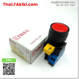 (C)Used, HW1B-M110R Pushbutton switch ,สวิตช์ปุ่มกด สเปค 1a ,IDEC