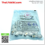 (A)Unused, KQ2Y08-01AS FITTING ,ฟิตติ้ง สเปค R1/8 Φ8 (8pcs/pack) ,SMC