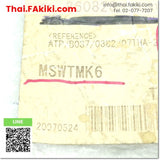 (A)Unused, MSWTMK6 SCREW PLUG ,สกรูปลั๊ก สเปค 2pcs/pack ,MISUMI