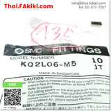(B)Unused*, KQ2L06-M5 FITTING ,ฟิตติ้ง สเปค 10pcs/pack ,SMC