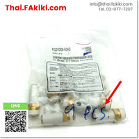 (A)Unused, KQ2VD06-03AS FITTING ,ฟิตติ้ง สเปค 9pcs/pack ,SMC