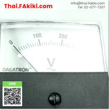 (D)Used*, 7203 Panel Meter ,หน้าปัดมิเตอร์ สเปค 0-300V ,DAGATRON